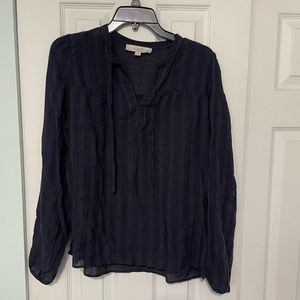 Long sleeve blouse